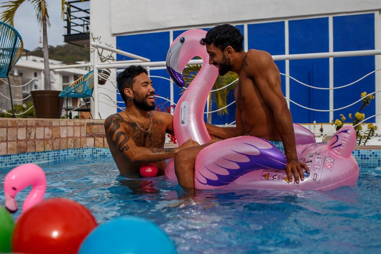 La Iguana Vallarta Lgbt Adults Only - Romantic Zone - Party Clubbing Street Puerto Vallarta Eksteriør billede